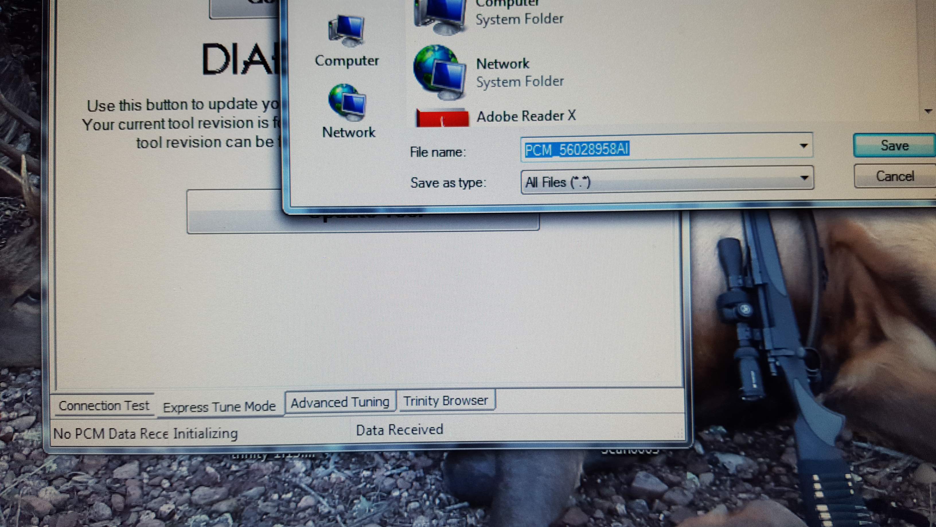 It remembers the PCM back up