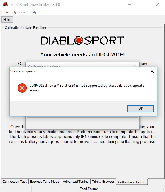 Diablosport Error.jpg